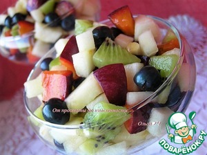 Фруктовый салат с дыней