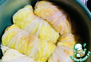Голубцы из пекинской капустой Голубцы из пекинской капустой