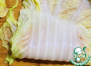 Голубцы из пекинской капустой Голубцы из пекинской капустой