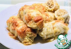 Голубцы из пекинской капустой Голубцы из пекинской капустой