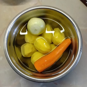 Картошка с мясом в духовке Картошка с мясом в духовке