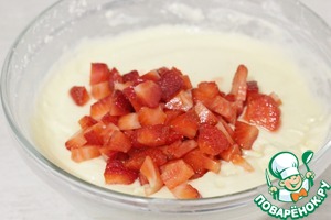 Клубничные вафли