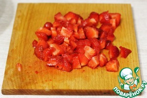 Клубничные вафли