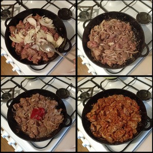 Куриная печень по-турецки Куриная печень по-турецки