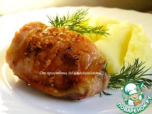 Куриные бедра в соленом сиропе