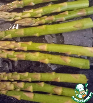 Летний салатик из спаржи, авокадо и яиц Летний салатик из спаржи, авокадо и яиц