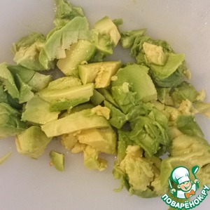 Летний салатик из спаржи, авокадо и яиц Летний салатик из спаржи, авокадо и яиц