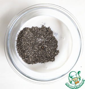 Манго-чиа-пудинг