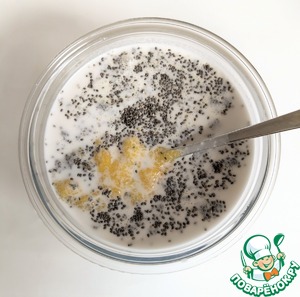 Манго-чиа-пудинг