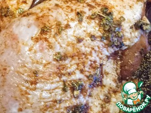 Медово-чесночные куриные бедра Медово-чесночные куриные бедра