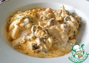 Мидии в сливочном соусе Мидии в сливочном соусе