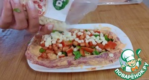 Мясо в беконе с сочной начинкой Мясо в беконе с сочной начинкой