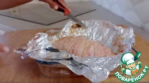 Мясо в беконе с сочной начинкой Мясо в беконе с сочной начинкой