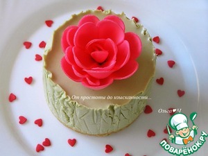 Мятный мини-чизкейк