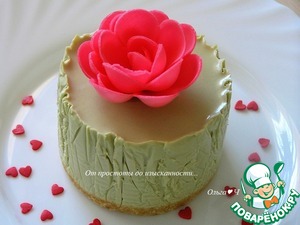 Мятный мини-чизкейк