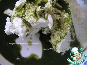 Мятный мини-чизкейк