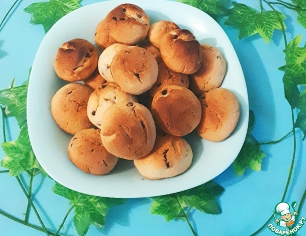 Печенье песочное с шоколадом Печенье песочное с шоколадом