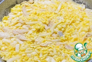 Рыбная запеканка с пекинской капустой Рыбная запеканка с пекинской капустой