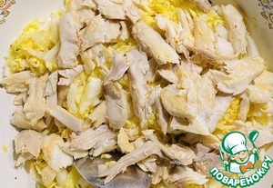 Рыбная запеканка с пекинской капустой Рыбная запеканка с пекинской капустой