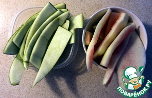 Салат с арбузными корками Салат с арбузными корками