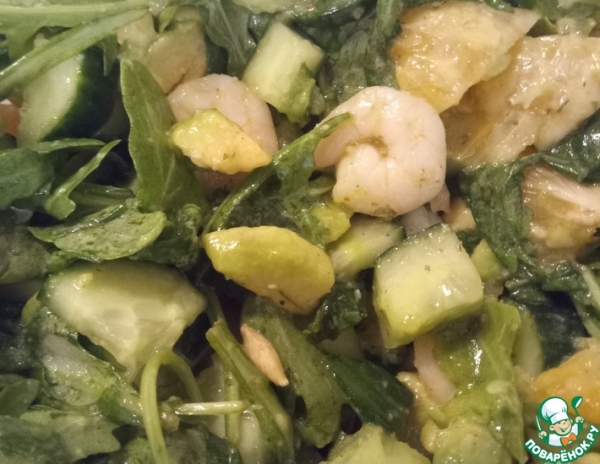 Салат с нутом и манго Салат с нутом и манго