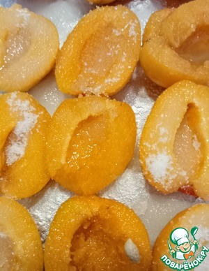 Сандвич с халуми и абрикосами Сандвич с халуми и абрикосами