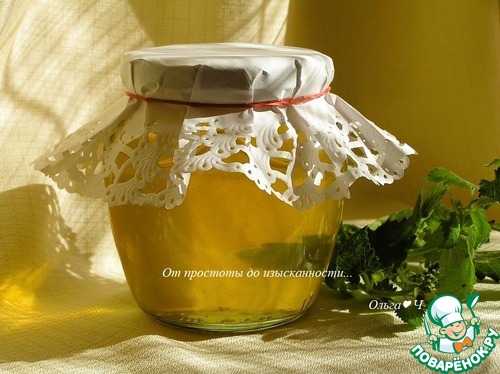 Сироп из мелиссы с лимоном Сироп из мелиссы с лимоном