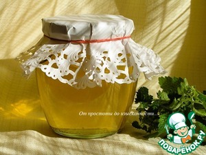 Сироп из мелиссы с лимоном Сироп из мелиссы с лимоном