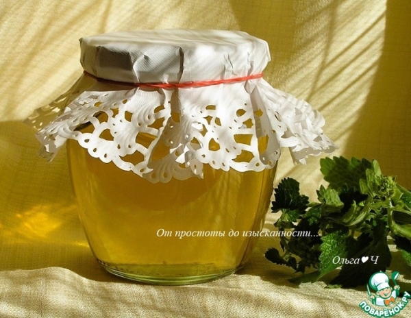 Сироп из мелиссы с лимоном Сироп из мелиссы с лимоном
