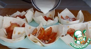 Тарталетки из Лаваша c грибами Тарталетки из Лаваша c грибами