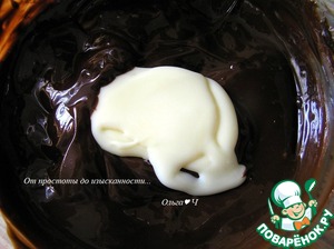 Творожно-зефирный торт с вишней