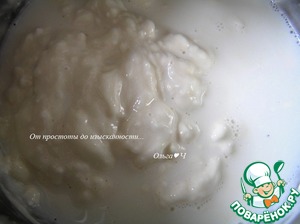 Творожно-зефирный торт с вишней