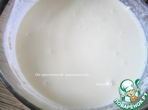 Творожно-зефирный торт с вишней