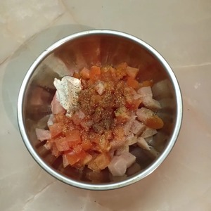 Запеканка из курицы с помидорами Запеканка из курицы с помидорами