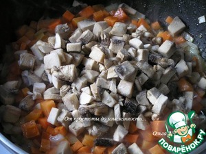 Курица с грибами и маслинами Курица с грибами и маслинами