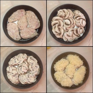 Куриные отбивные с грибами Куриные отбивные с грибами