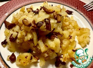 Лисички с картошкой Лисички с картошкой