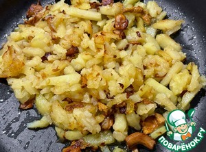 Лисички с картошкой Лисички с картошкой