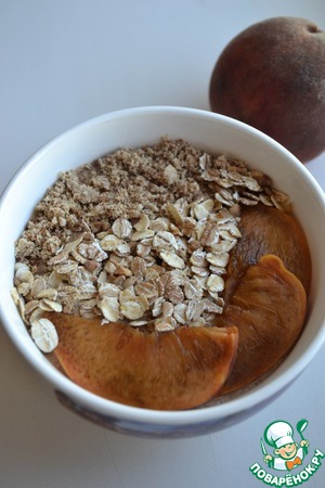 Смузи-боул с персиками Смузи-боул с персиками