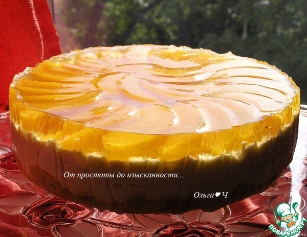 Торт "Осенний поцелуй после жаркого лета" Торт "Осенний поцелуй после жаркого лета"