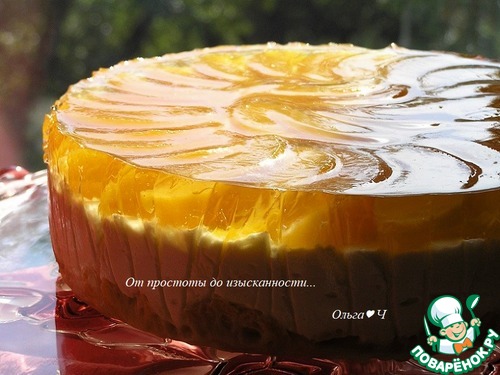 Торт "Осенний поцелуй после жаркого лета" Торт "Осенний поцелуй после жаркого лета"