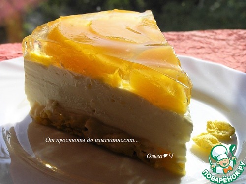 Торт "Осенний поцелуй после жаркого лета" Торт "Осенний поцелуй после жаркого лета"