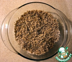 Запеченные куриные бедра с рисовыми хлопьями