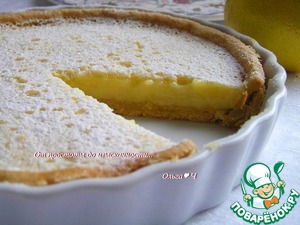 Лимонный пирог от Рейчел Аллен Лимонный пирог от Рейчел Аллен