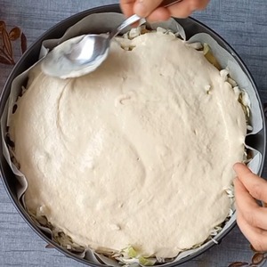 Перевернутый пирог с курицей