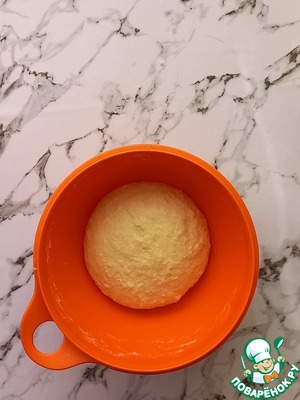 Отрывной пирог с творогом Отрывной пирог с творогом