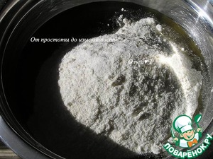 Постный манник с виноградом Постный манник с виноградом