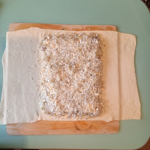 Кулебяка с рисом, луком, яйцами, рыбой Кулебяка с рисом, луком, яйцами, рыбой