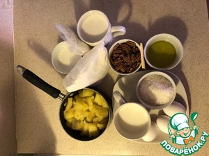 Ананасовый вариант торта "Лучше, чем секс"