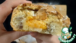 Шарлотка с бананом и мандарином Шарлотка с бананом и мандарином